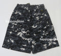 A BATHING APE MULTI PIXEL CAMO BAPE STA LOGO CARGO RELAXED FIT SWEAT SHORTS