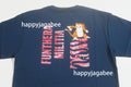 A BATHING APE PAISLEY PATTERN TIGER FACE TEE
