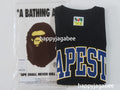 A BATHING APE BAPE STA COLLEGE RELAXED FIT TEE #1