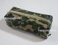 A BATHING APE ABC CAMO FLIGHT POUCH TRAVEL