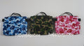 A BATHING APE ABC CAMO MUSIC POUCH
