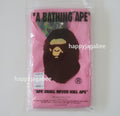 A BATHING APE GARMENT DYED ONE POINT RELAXED FIT TEE