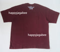 A BATHING APE BAPE TWIN STA LOGO RELAXED FIT TEE
