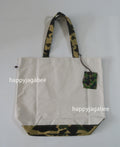 A BATHING APE 1ST CAMO APE HEAD TOTE BAG