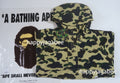 A BATHING APE 1ST CAMO HALF ZIP JACKET