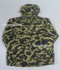 A BATHING APE 1ST CAMO HALF ZIP JACKET