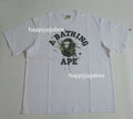 A BATHING APE ABC CAMO SPLASH COLLEGE RELAXED FIT TEE