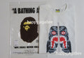 A BATHING APE PAISLEY PATTERN TIGER FACE TEE
