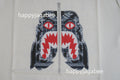 A BATHING APE PAISLEY PATTERN TIGER FACE TEE