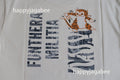 A BATHING APE PAISLEY PATTERN TIGER FACE TEE