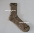 A BATHING APE CHUNKY RIBBED CREW SOCKS
