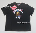 A BATHING APE Ladies' BAPE x DISNEY STITCH AND FRIENDS COLLEGE MINI TEE