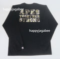 A BATHING APE COLOR CAMO COLLEGE ATS L/S TEE