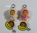 A BATHING APE BABY MILO STORE BABY PLUSH DOLL MILO HOODIE KEYCHAIN