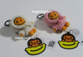 A BATHING APE BABY MILO STORE BABY PLUSH DOLL MILO HOODIE KEYCHAIN