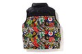 A BATHING APE BAPE KIDS BAPE MILO ASSORTED REVERSIBLE DOWN VEST