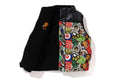 A BATHING APE BAPE KIDS BAPE MILO ASSORTED REVERSIBLE DOWN VEST