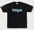 A BATHING APE BAPE x MEDICOM TOY 30TH ANNIV. BAPE TEE ( Glow in the Dark )