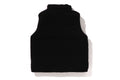 A BATHING APE BAPE KIDS BAPE MILO ASSORTED REVERSIBLE DOWN VEST
