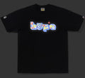 A BATHING APE BAPE x MEDICOM TOY 30TH ANNIV. BAPE TEE ( Glow in the Dark )