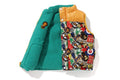 A BATHING APE BAPE KIDS BAPE MILO ASSORTED REVERSIBLE DOWN VEST