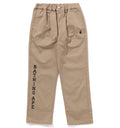 A BATHING APE BAPE KIDS BATHING APE TUCK CHINO PANTS ( KIDS & JUNIOR )