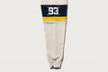 A BATHING APE BY BATHING APE STRIPED RUGBY SHIRT