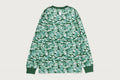 A BATHING APE BAPE CARD CAMO COLLEGE L/S TEE ( ONLINE EXCLUSIVE )