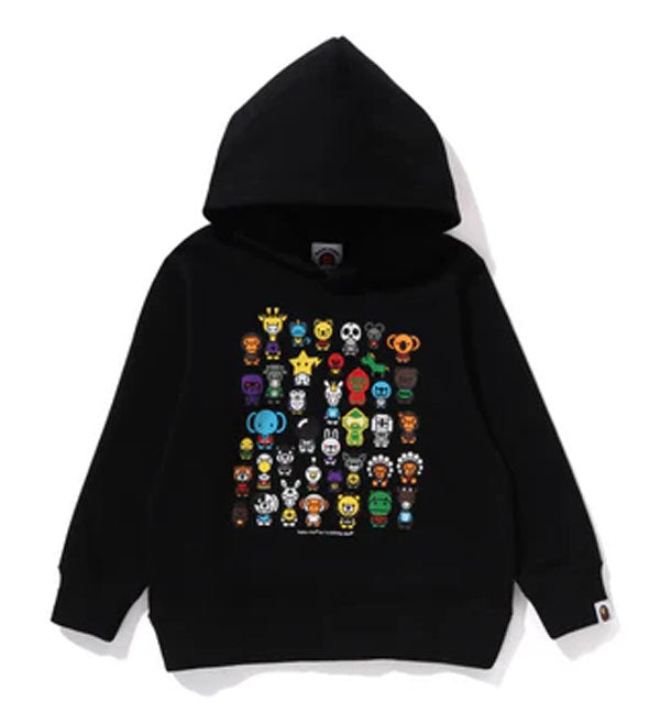 A BATHING APE BAPE KIDS A TO Z PULLOVER HOODIE