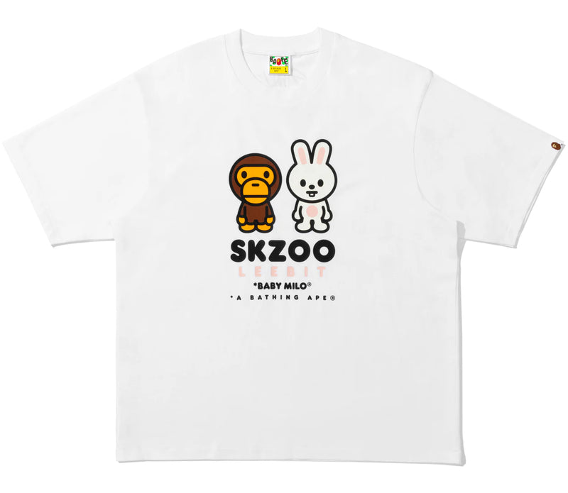 A BATHING APE BAPE x STRAYKIDS LEEBIT BABY MILO TEE
