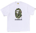 A BATHING APE ABC DOT CAMO BY BATHING APE RELAXED FIT TEE