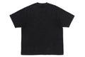 A BATHING APE GARMENT DYE ONE POINT RELAXED FIT TEE