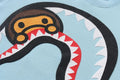A BATHING APE BAPE KIDS MILO SHARK CREWNECK SWEAT SHIRT