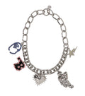 A BATHING APE Ladies' MULTI LOGO NECKLACE