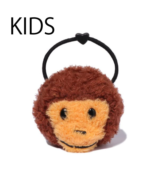 A BATHING APE BAPE KIDS BABY MILO PLUSH DOLL HAIR TIE