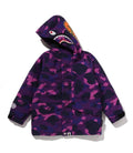 A BATHING APE BAPE KIDS COLOR CAMO SHARK SNOWBOARD JACKET