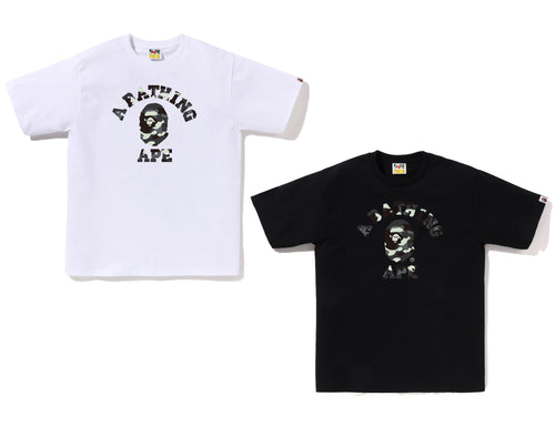 A BATHING APE CITY CAMO COLLEGE TEE
