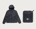 A BATHING APE SEMI-TRANSPARENT PACKABLE JACKET