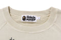 A BATHING APE DESTROY WASHED EFFECT RELAXED FIT CREWNECK