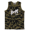 A BATHING APE 1ST CAMO BAPE STA TANK TOP