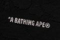 A BATHING APE SOLID CAMO JACQUARD RELAXED FIT POLO SHIRT
