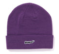 A BATHING APE BAPE PATCH KNIT CAP