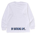 A BATHING APE COLOR CAMO APE FACE STA L/S TEE