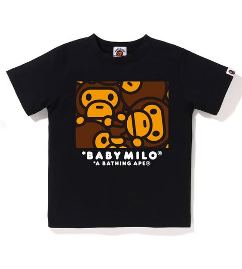 A BATHING APE BAPE KIDS BABY MILO TEE