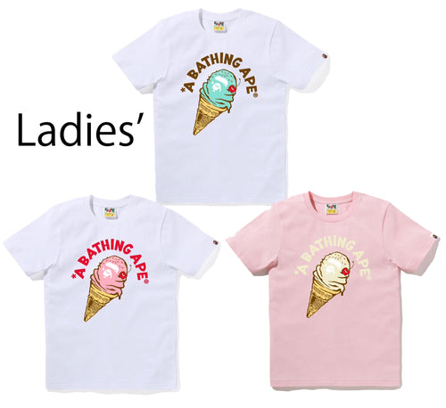 A BATHING APE Ladies' ICE CREAM TEE