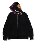 A BATHING APE COLOR CAMO REVERSIBLE SHARK FULL ZIP HOODIE