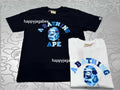 A BATHING APE ABC CAMO COLLEGE TEE