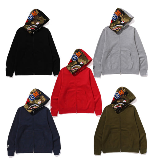 A BATHING APE 1ST SHARK FULL ZIP HOODIE