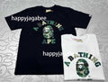 A BATHING APE ABC CAMO COLLEGE TEE