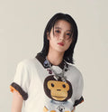 A BATHING APE Ladies' MULTI LOGO NECKLACE